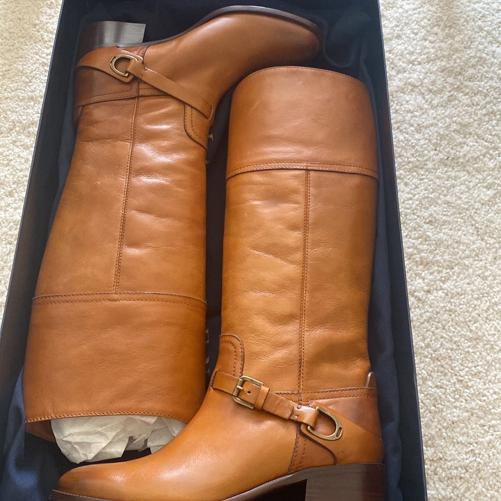 Ralph black label riding boot